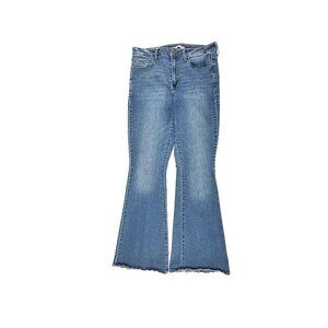 SO High Rise Flare Women's size 13 Medium Wash Blue Denim Jeans